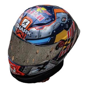 车迷辰SHARK鲨鱼洛伦佐RACE R PRO大尾翼摩托车机车赛车全盔头盔