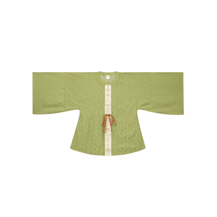 无贰集【梅子黄时雨】原创明制圆领半袖袄马面裙春款汉服套装