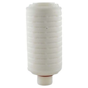 聚四氟乙烯微孔膜滤芯PTFE材质5英寸M32插口式管道过滤器内专用芯