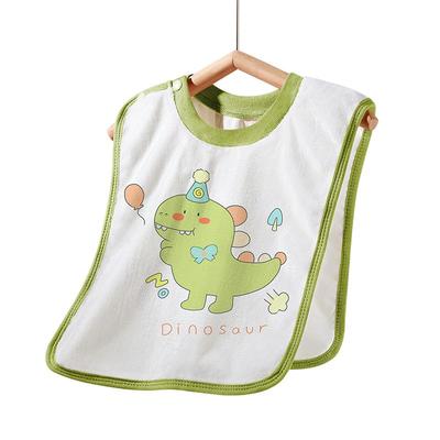 儿童洗漱巾宝宝刷牙洗脸防水围兜