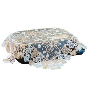 打印机盖布小茶具防尘布传真机电脑蕾丝防尘罩一体复印机防尘罩布