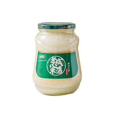 神霖米酒糯米酒酿玻璃瓶装1000克