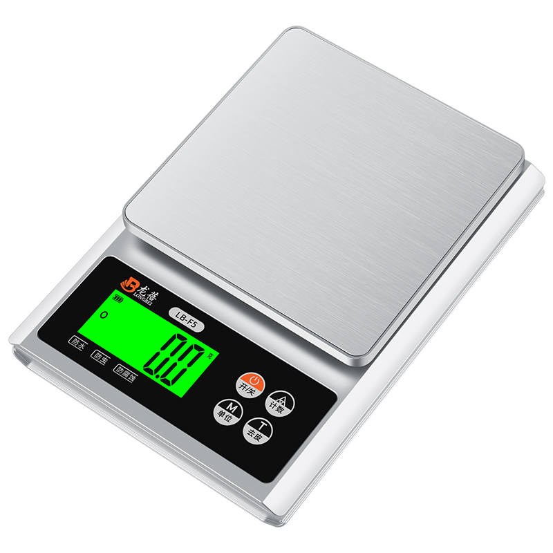 家用防水电子秤小型台秤厨房秤高精度称克数烘焙秤精准称重食物秤