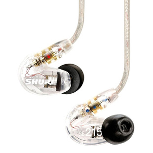 Shure/舒尔SE215 入耳式监听耳机隔音耳塞音乐有线耳机高音质