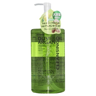 【自营】Olive oil熊野油脂橄榄油卸妆油500ml深层清洁脸部眼唇