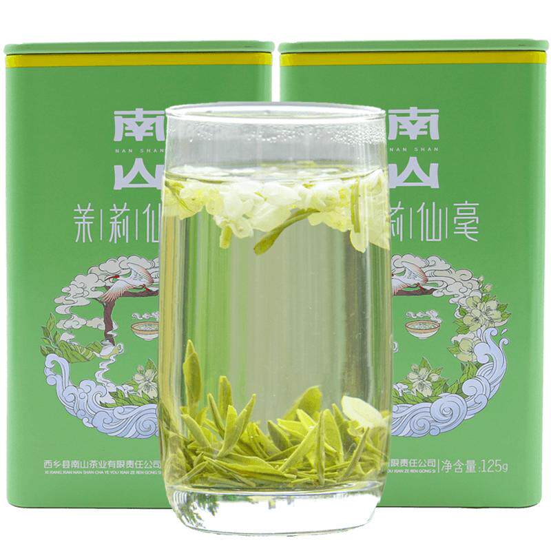 夏日特饮茉莉仙毫绿茶清香型