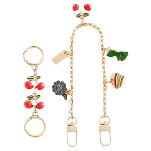 适用coach蔻驰笔筒包麻将包延长链nolita20腋下女包加长装饰链条