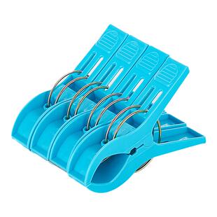 汇丰信佳 塑料晒被服大夹子强力弹簧防风夹晒被子夹棉被夹晾衣夹