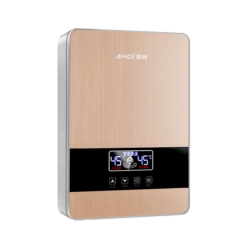 Amoi/夏新 即热式电热水器家用恒温小型速热快速租房用洗澡器厨宝