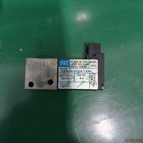 可维修MAC电磁阀34BABAGDEA1KA24VDC拆机下来的属于使用过的旧品