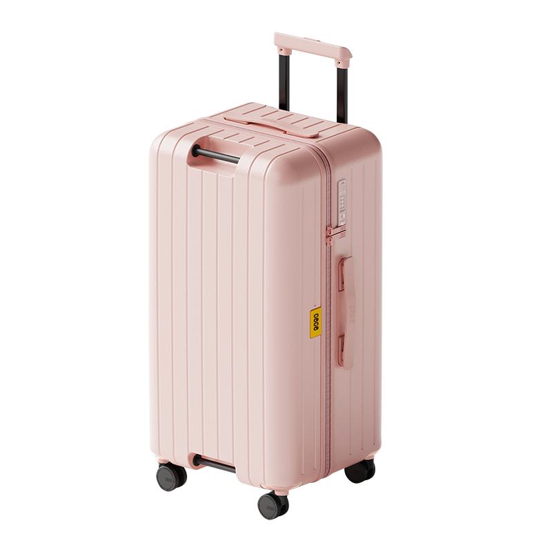 cece全新多功能PC樱花粉行李箱万向轮密码旅行箱大容量拉杆箱男女