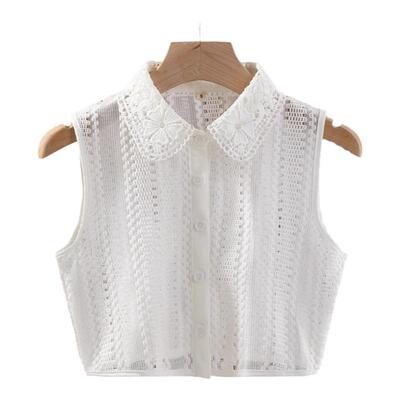 韩版蕾丝假领衬衫领领假花边