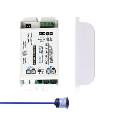 加博218D自动感应门安全光线红外线对射防夹猫电眼挡住人体单光束