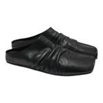 JCAESAR LEATHER SLIPPER 褶皱皮拖鞋 头层牛皮 芭蕾鞋 柔软 百搭