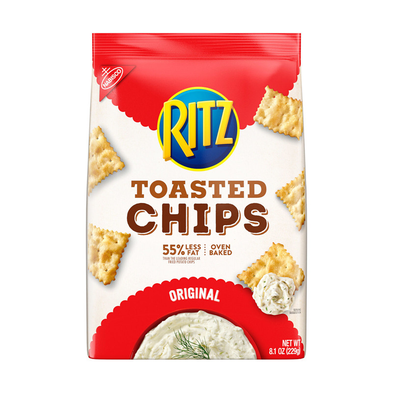 229g Ritz Toasted Chips越南乐之脆片饼干原味芝士味 酸奶味饼干