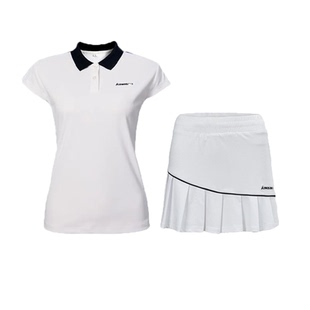 kawasaki/川崎羽毛球服女新款运动polo衫休闲显瘦小飞袖T恤2041