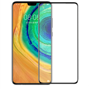 适用于华为mate30钢化膜全屏魅特30摄像头全覆盖手机贴膜蓝光膜mate30不开孔全包防指纹钻石保护膜