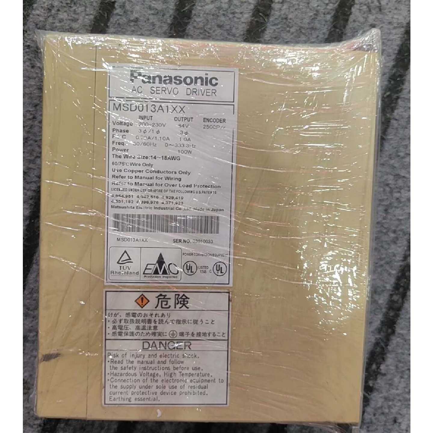 议价可维修松下MSD021A1XMSD5A1A1XMSD051全新二手均有货