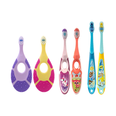 JORDAN儿童牙刷软毛训练护齿乳牙