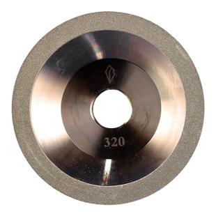 威特电镀金刚石砂轮磨刀机砂轮碗型合金砂轮磨刀机配件磨刀砂轮