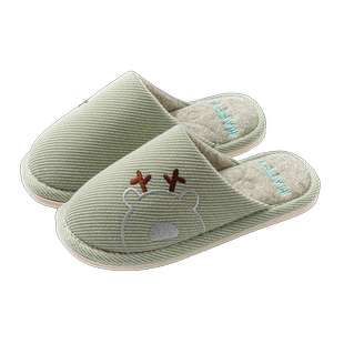 拖鞋秋冬棉拖鞋女2026新款家居室内女士情侣冬季男士女款男款冬天