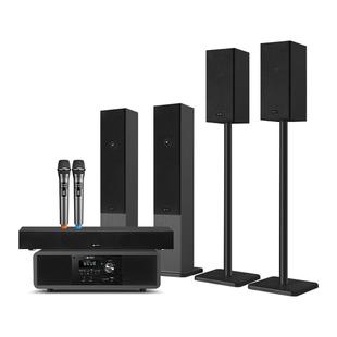 家庭影院环绕立体声音响套装5.1声道功放低音炮无线蓝牙壁挂音箱