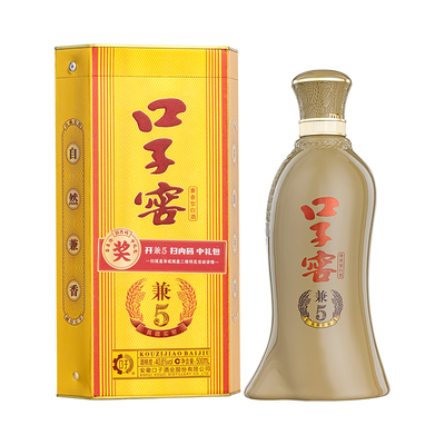 口子窖兼5兼香型40.8°500ml
