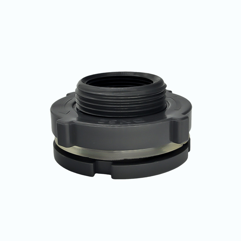 4分6分PVC水箱接头螺纹鱼缸排水