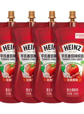 亨氏番茄辣椒酱袋装意面手抓饼