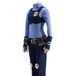 疯狂动物城兔子警官朱迪cos衣服动漫儿舞台表演制服cosplay服装女