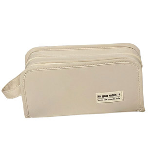 透明笔袋可放吧唧隐藏痛层痛包文具盒黑色大容量小卡小食量二次元ins高颜值设计感小众2025新款痛笔袋送吧唧