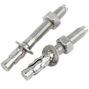 304不锈钢高强度车修壁虎膨胀螺丝拉爆电梯用镀锌膨胀螺栓M6-M16