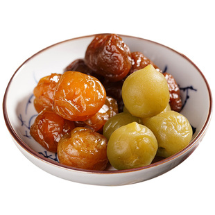 蜂蜜黄梅青脆梅情人梅子组合营养青梅小零食蜜饯果干酸梅子干盒装