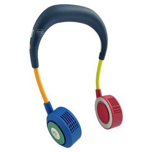 日本WFAN透明无叶挂脖风扇懒人便携式usb充电小型电风扇静音新款