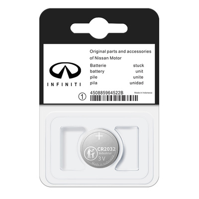 英菲尼迪q50l qx50 q70l qx60汽车钥匙电池fx35原装q60遥控器70