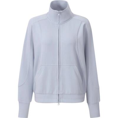 【云感柔】本来女士运动宽松针织立领夹克外套25秋新款BNM150027