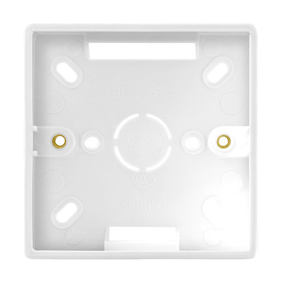 86型通用电线明装底盒