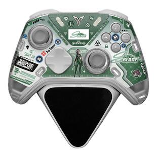 飞智八爪鱼5/4剑星伊芙主题手柄改装美化配件壳内快装图案贴纸