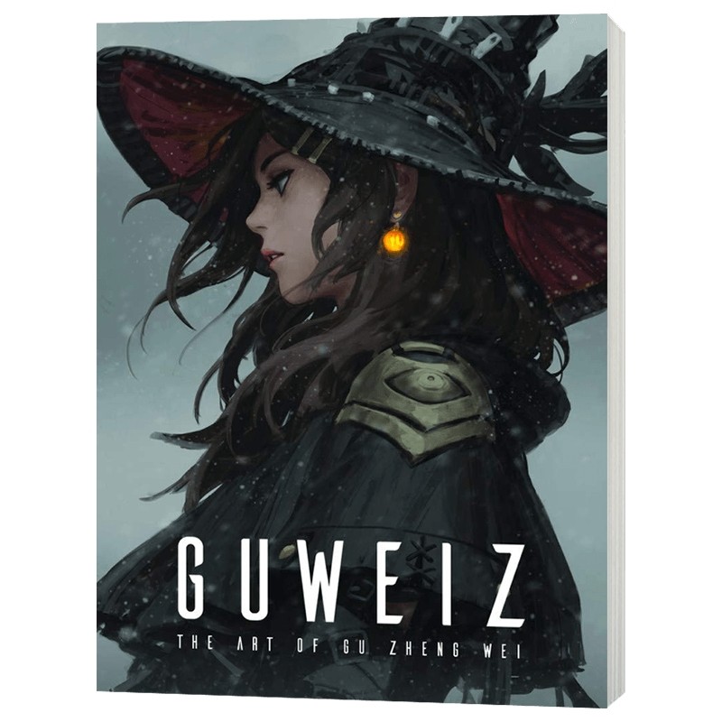 暗夜 顾正炜插画艺术集 英文原版 Guweiz 新加坡华人原画师 日系动漫漫画科幻风 精装 英文版 进口原版英语艺术类书籍