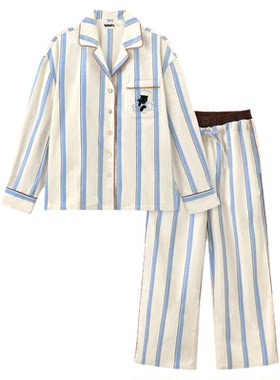 tbh野兽派加厚全棉法兰绒家居服