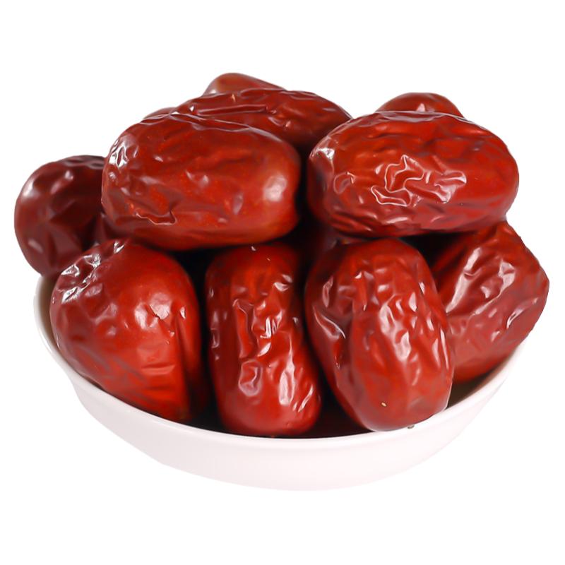 人和仙一級(jí)狗頭棗1000g陜西北特產(chǎn)榆林清澗大紅棗西安旅游禮干貨