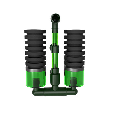 仟锐水妖精双头生化过滤器反气泵