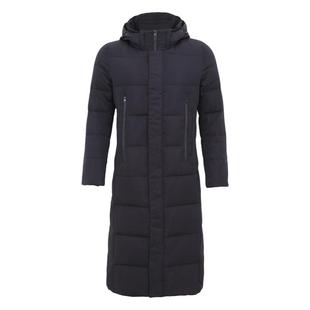 俄罗斯高端大牌奢华男士商务超长加厚加长款羽绒服过膝男冬装欧货