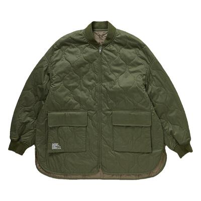 折扣现货 FRESHSERVICE QUILTED BOMBER 气凝胶绗缝夹棉开衫外套