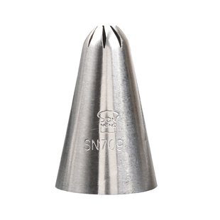 三能曲奇裱花嘴玫瑰贝壳溶豆奶油蛋糕挤花家用烘焙工具单个常用