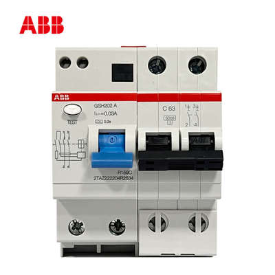 ABB充电桩专用A型漏电保护器GSH200断路器1P2P4PC40A-63A空气开关