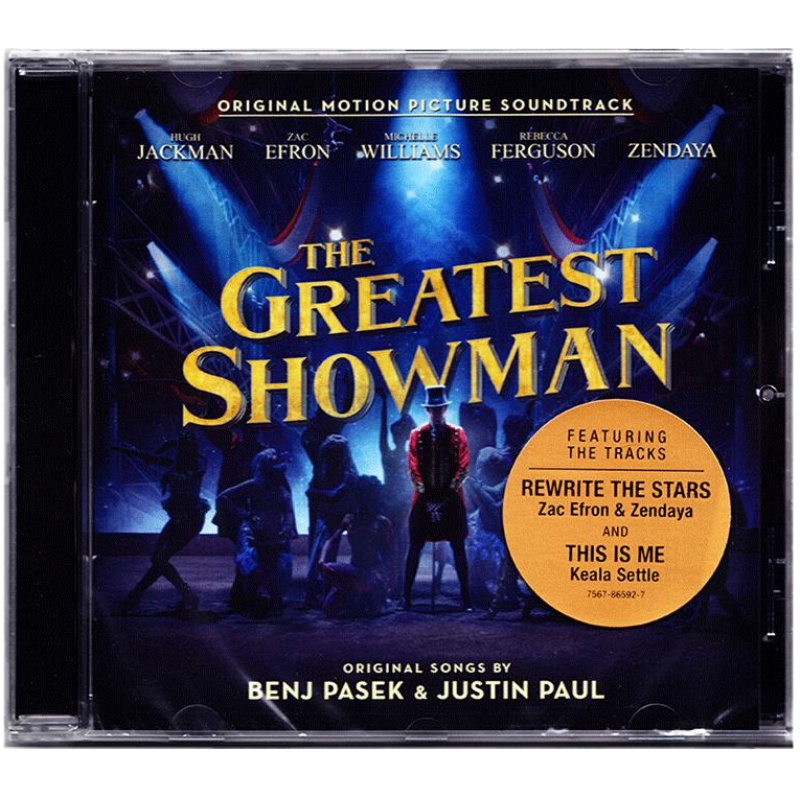 正版马戏之王电影原声带音乐OST进口CD The Greatest Show man