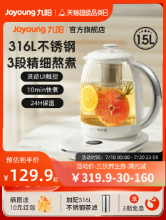 养生壶小型办公室家用多功能316烧水壶玻璃煮茶器泡茶花茶壶