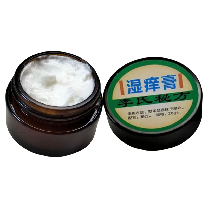 李氏牛皮肤皮肤痒手起泡脱皮开裂男女私处阴囊痒中医加强版百草膏