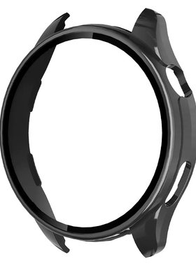 适用小米watchS5手表保护壳S4钢化膜一体保护套watch5智能手表高清硬壳半包水钻壳全包壳PC运动手表配件红米